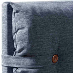 Κρεβάτι με Κεφαλάρι και Αποθηκευτικό Χώρο Hauz Pandora 150X200 Keten 35 Denim